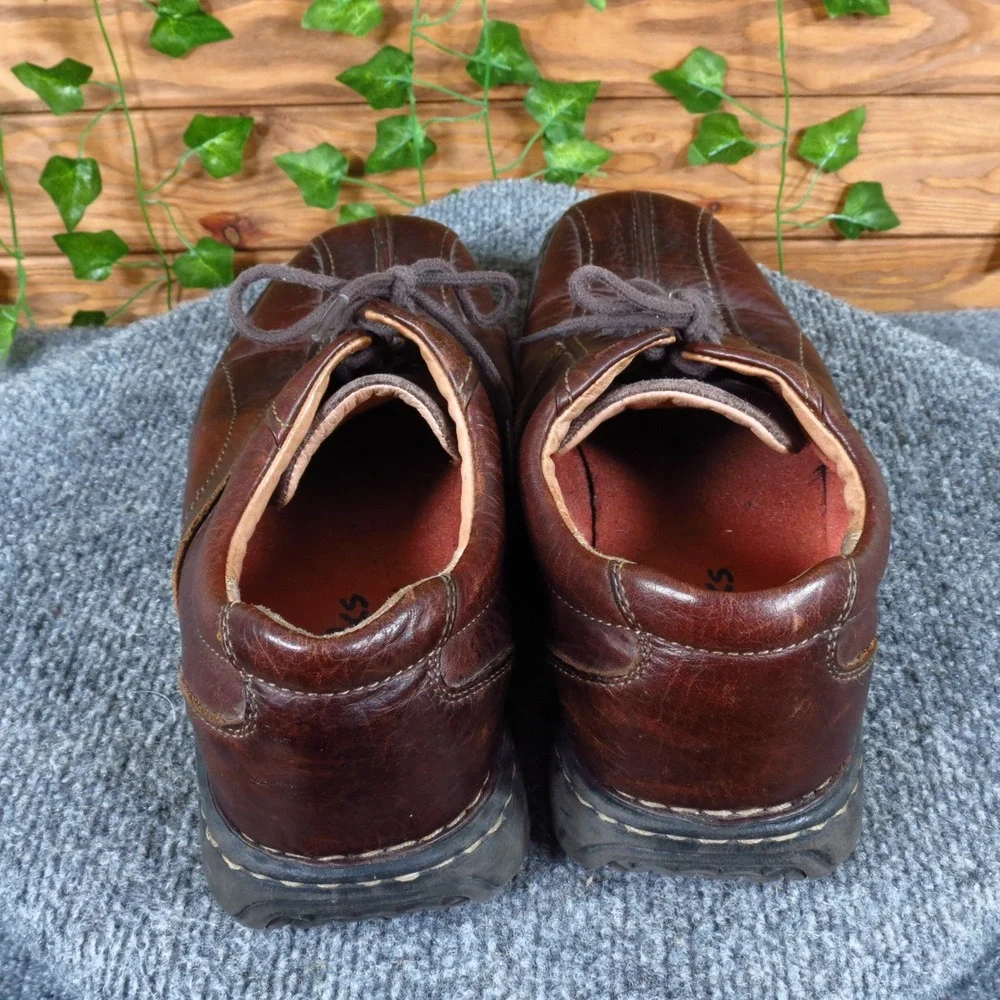 Clarks Nebulae Mens Casual‎ Leather Oxford Shoes Size 9.5 Brown Business Casual
